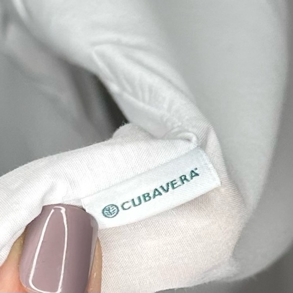 NWT Cubavera Four Pocket Guayabera Shirt Bright White - Picture 12 of 13